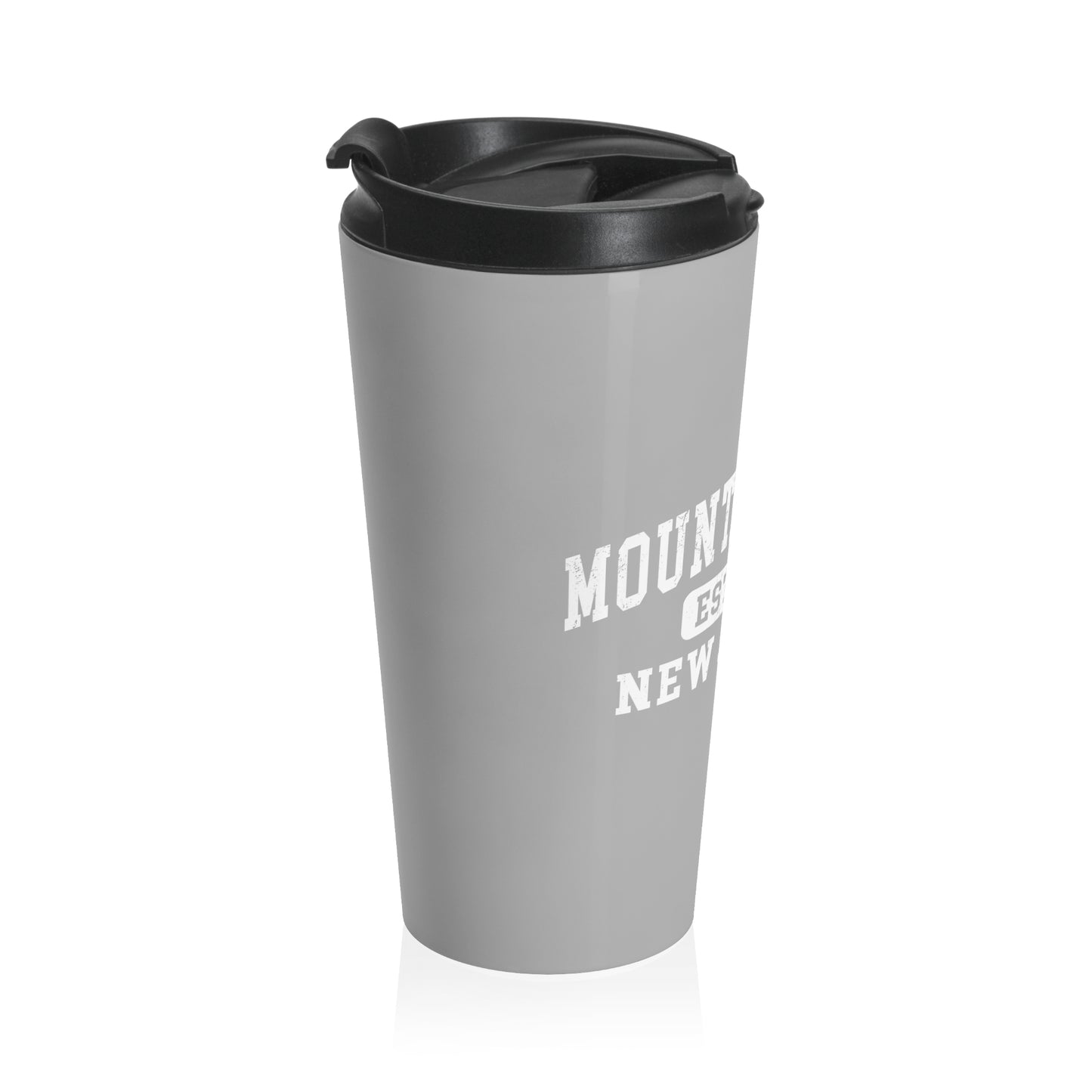 Light Gray Mountainville Pride Stainless Steel Travel Mug