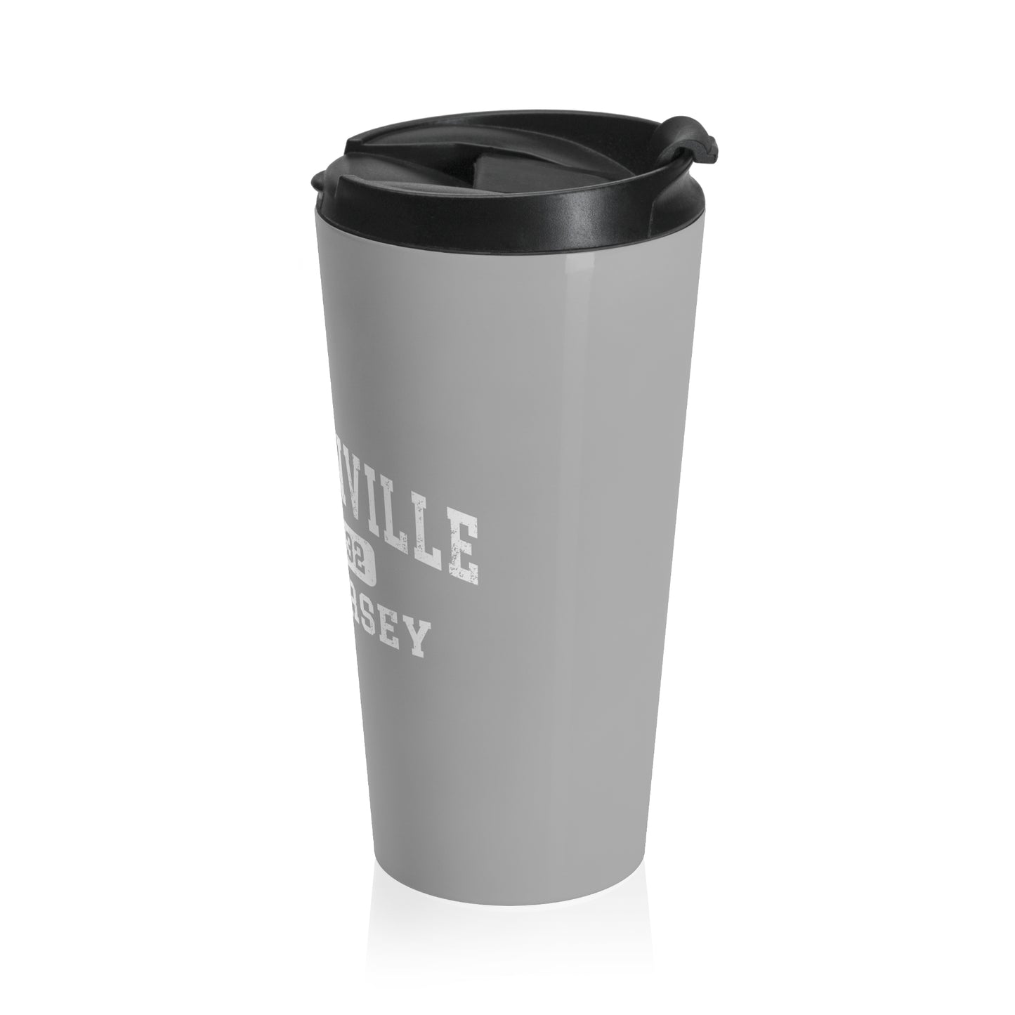 Light Gray Mountainville Pride Stainless Steel Travel Mug