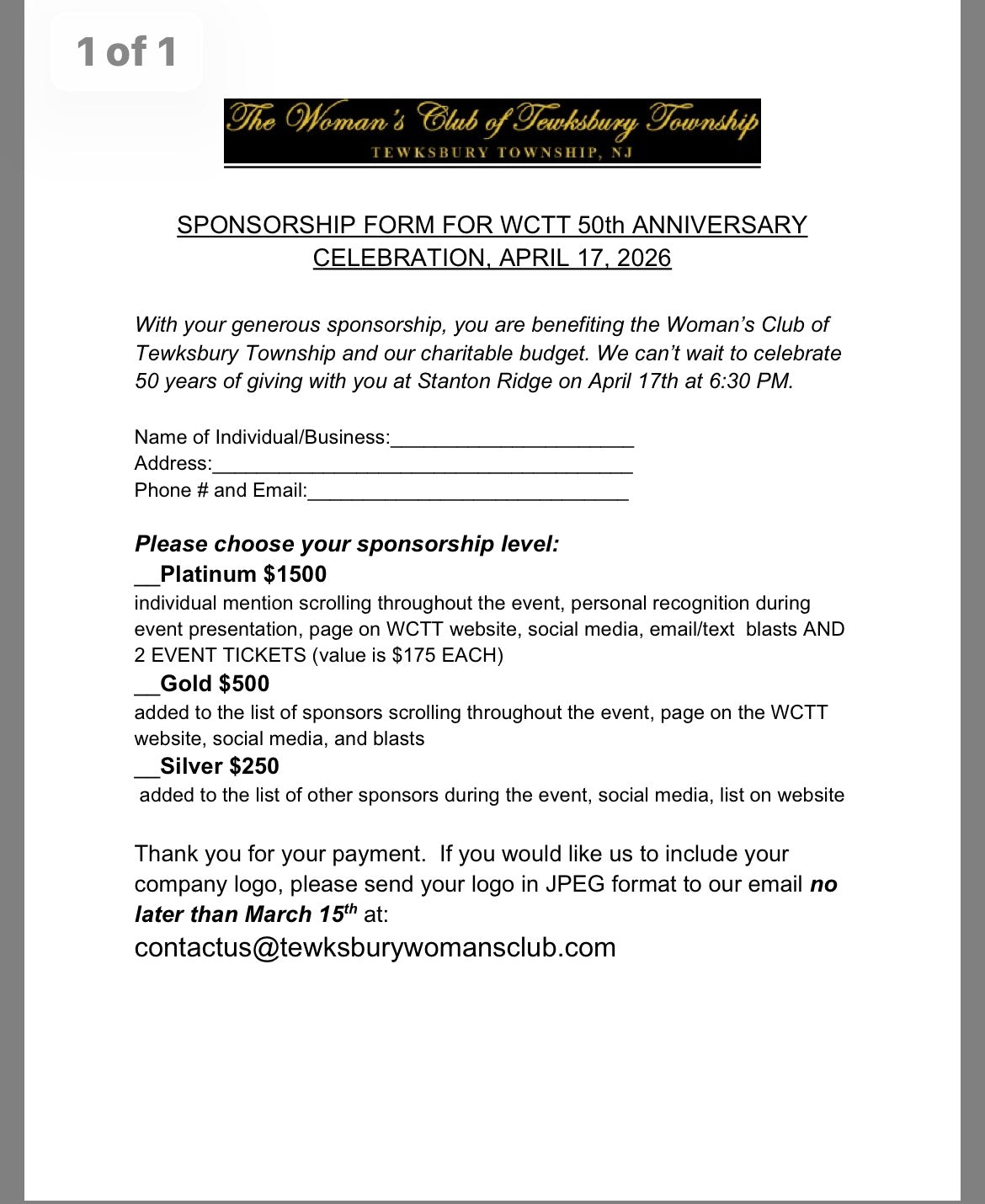 WCTT's 50th Anniversary Celebration Tickets - Featuring The Nerds