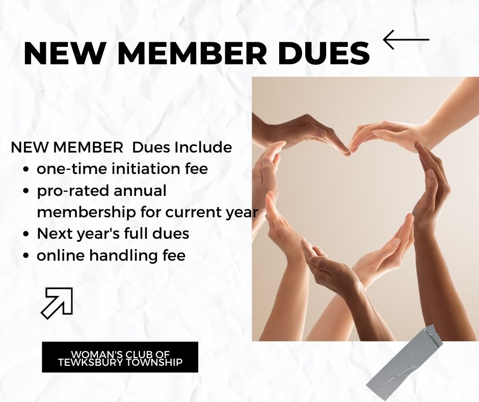 New member dues
