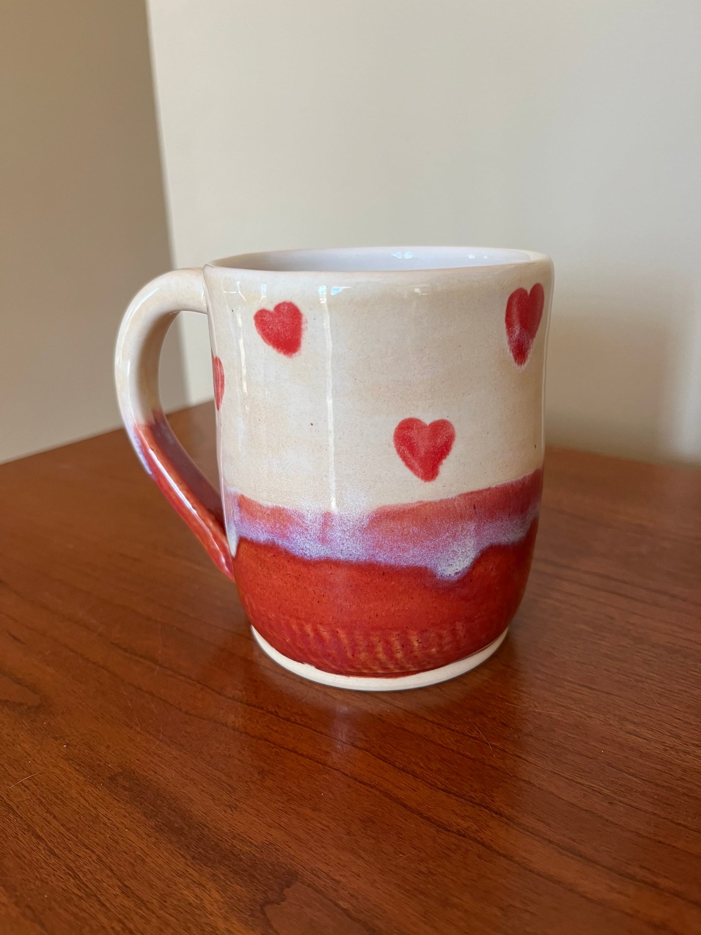 Hell Mountain Heart Mugs