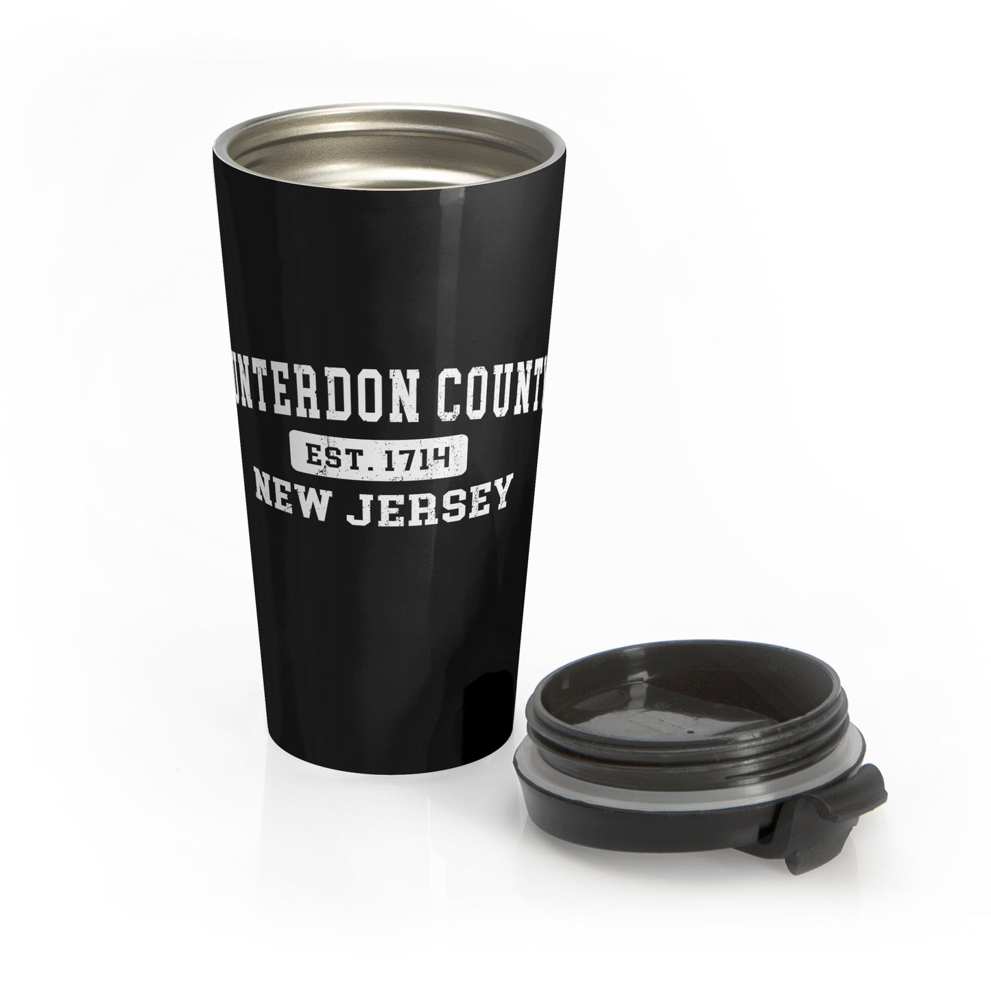Hunterdon County Pride Stainless Steel Travel Mug