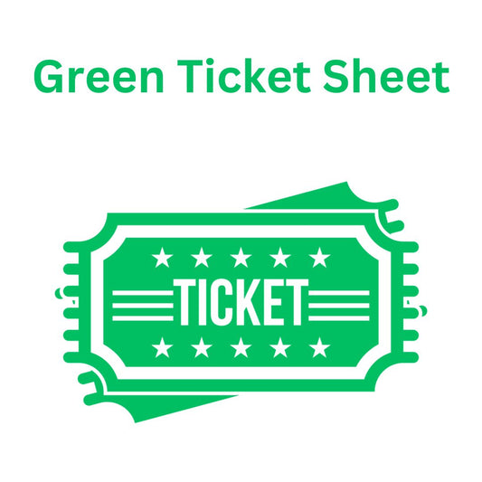 Green 5 Tickets for $20