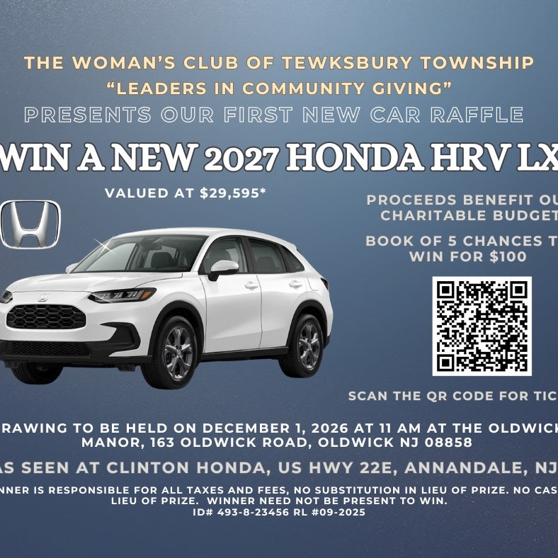 WCTT 2026 Car raffle ticket books