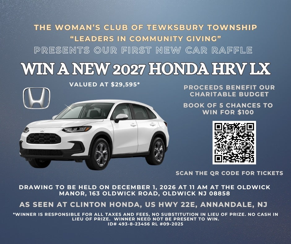 WCTT 2026 Car raffle ticket books