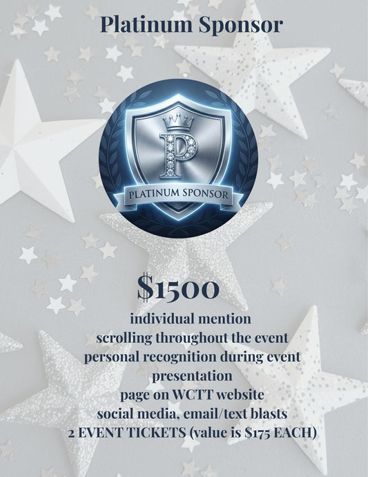 WCTT's 50th Anniversary Party Platinum Sponsor