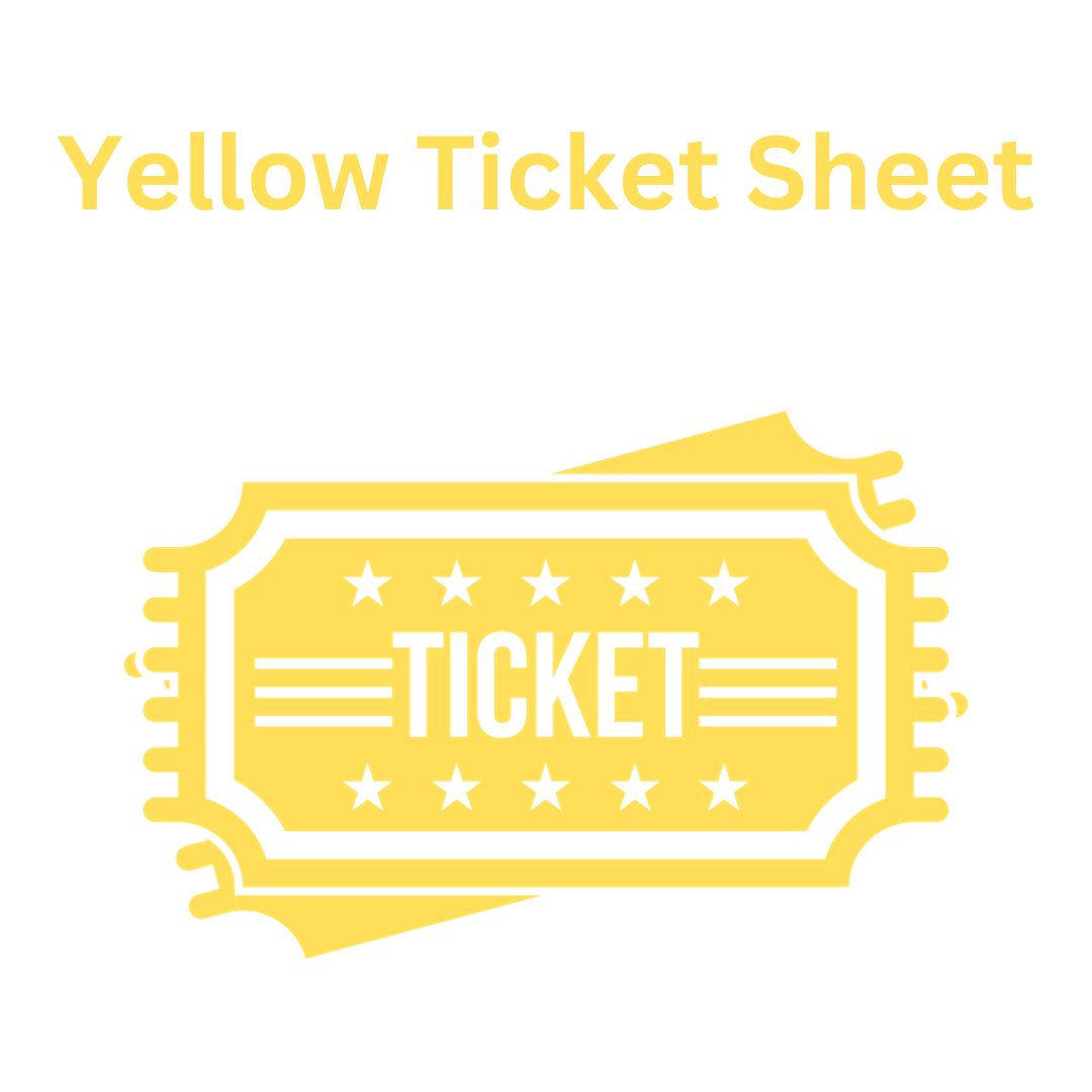 Yellow - 10 tickets for $25